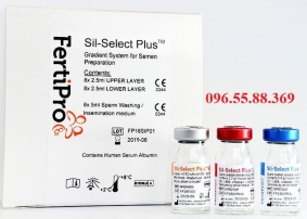 Môi trường lọc rửa tinh trùng, Sil-select Plus, Fertipro - Bỉ