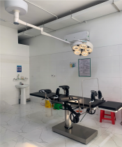 Đèn mổ treo trần 5 cụm bóng LED (25 bóng) - Model: WYLEDK5 - Hãng: Weyuan Medical