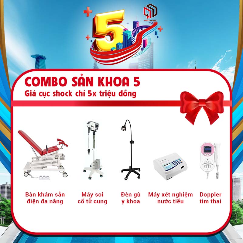 COMBO SẢN KHOA 5 | KJW-GED01 + YKD-3003 + WYJ-3T + BC400 + CONTEC10A