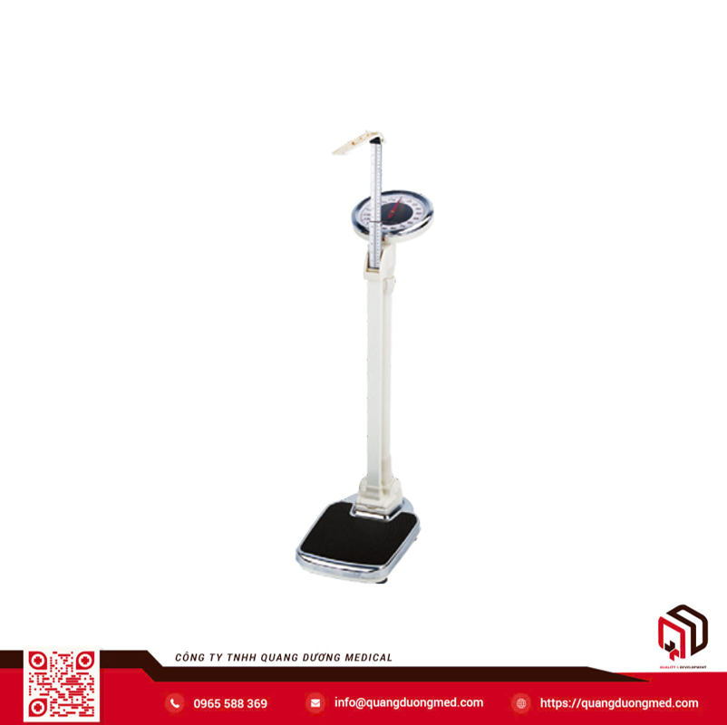 Cân sức khỏe có thước đo chiều cao JSA-180 - Kinlee