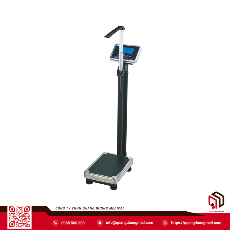 Cân sức khỏe có thước đo chiều cao TCS200LP - Kinlee