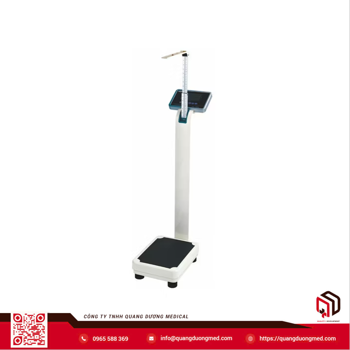 Cân sức khỏe có thước đo chiều cao TCS200MLA - Kinlee