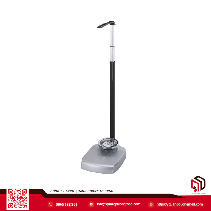 Cân y tế có thước đo chiều cao DT02L - Kinlee