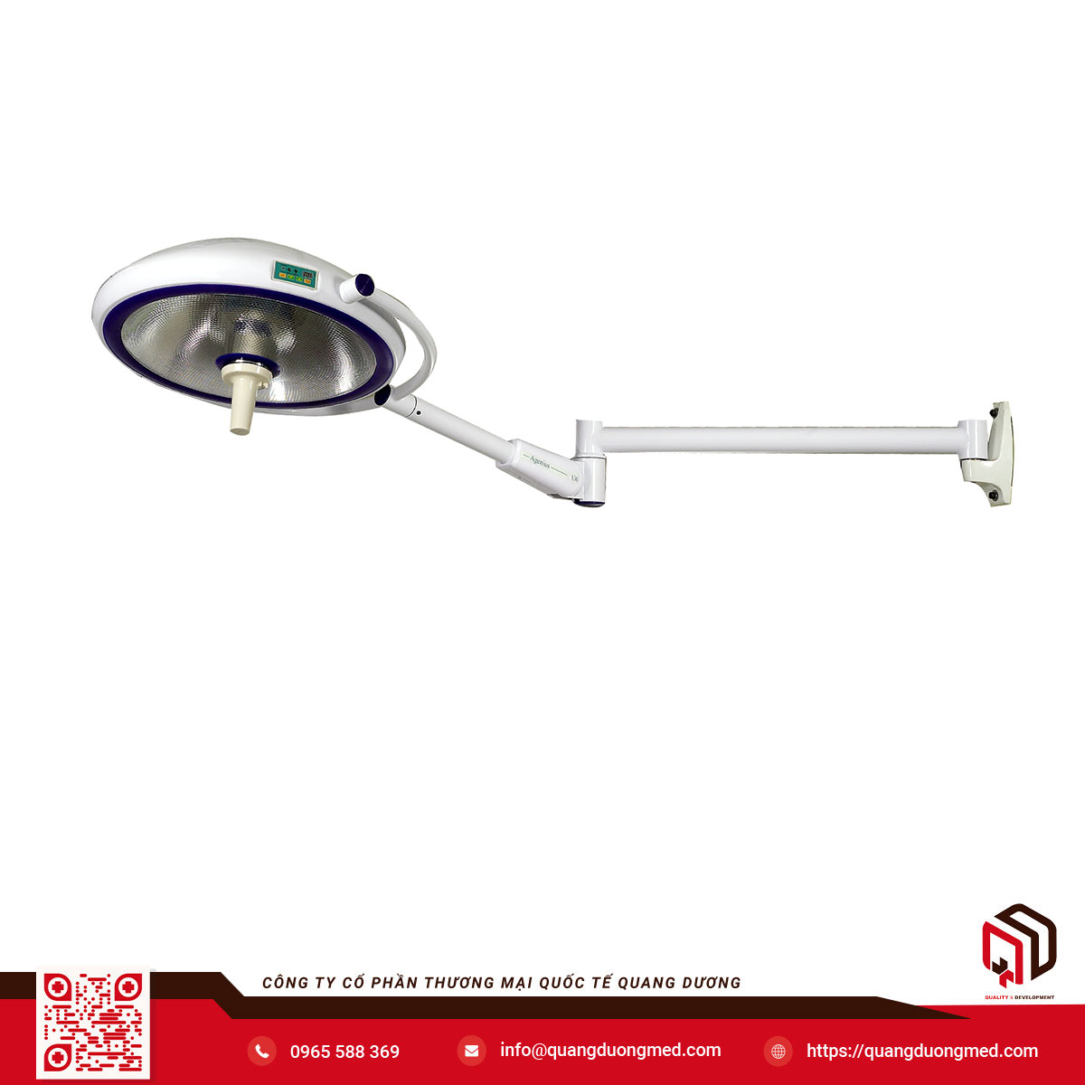 Đèn phẫu thuật treo tường đèn Halogen SLG-100W | Sturdy
