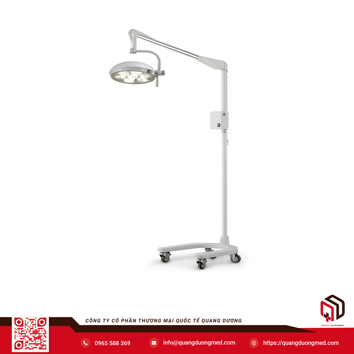 Đèn phẫu thuật có chân di động LED SLH-100M | Sturdy