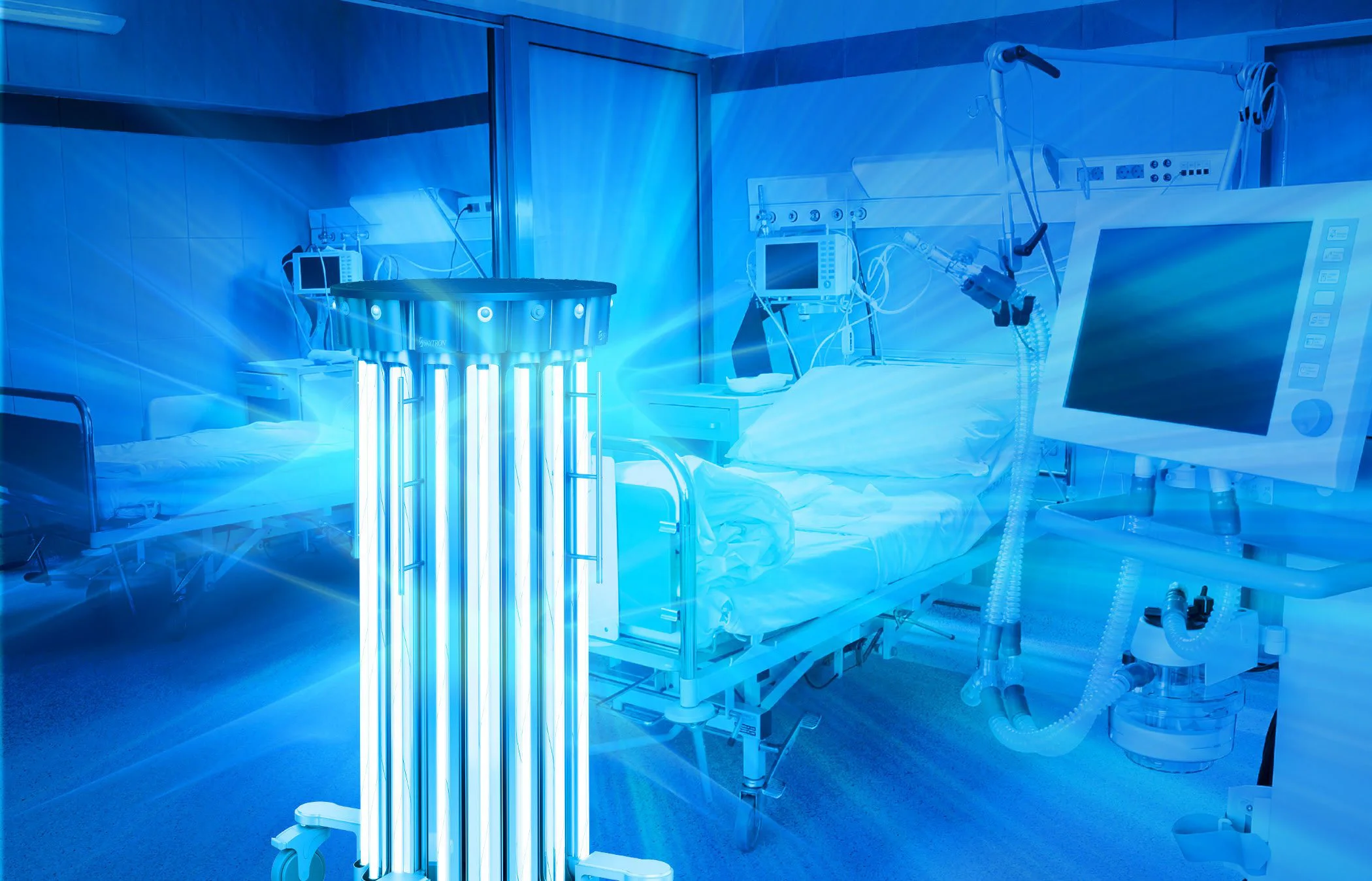 Đèn UV diệt khuẩn được sử dụng rộng rãi tại các phòng khám và bệnh viện