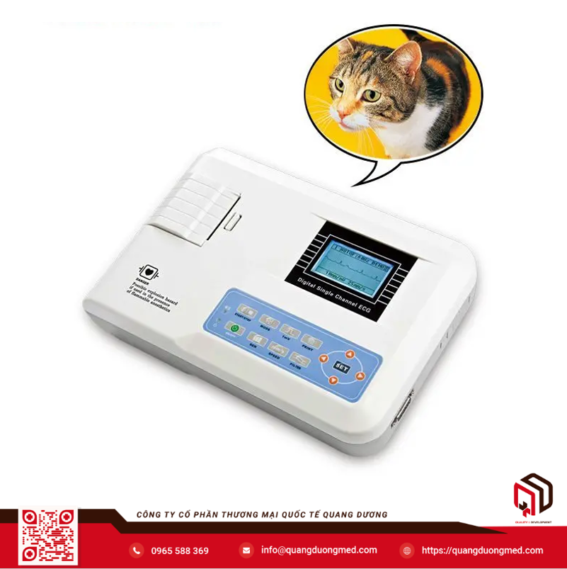 Máy điện tim cho thú y - ECG100G-VET - Contec