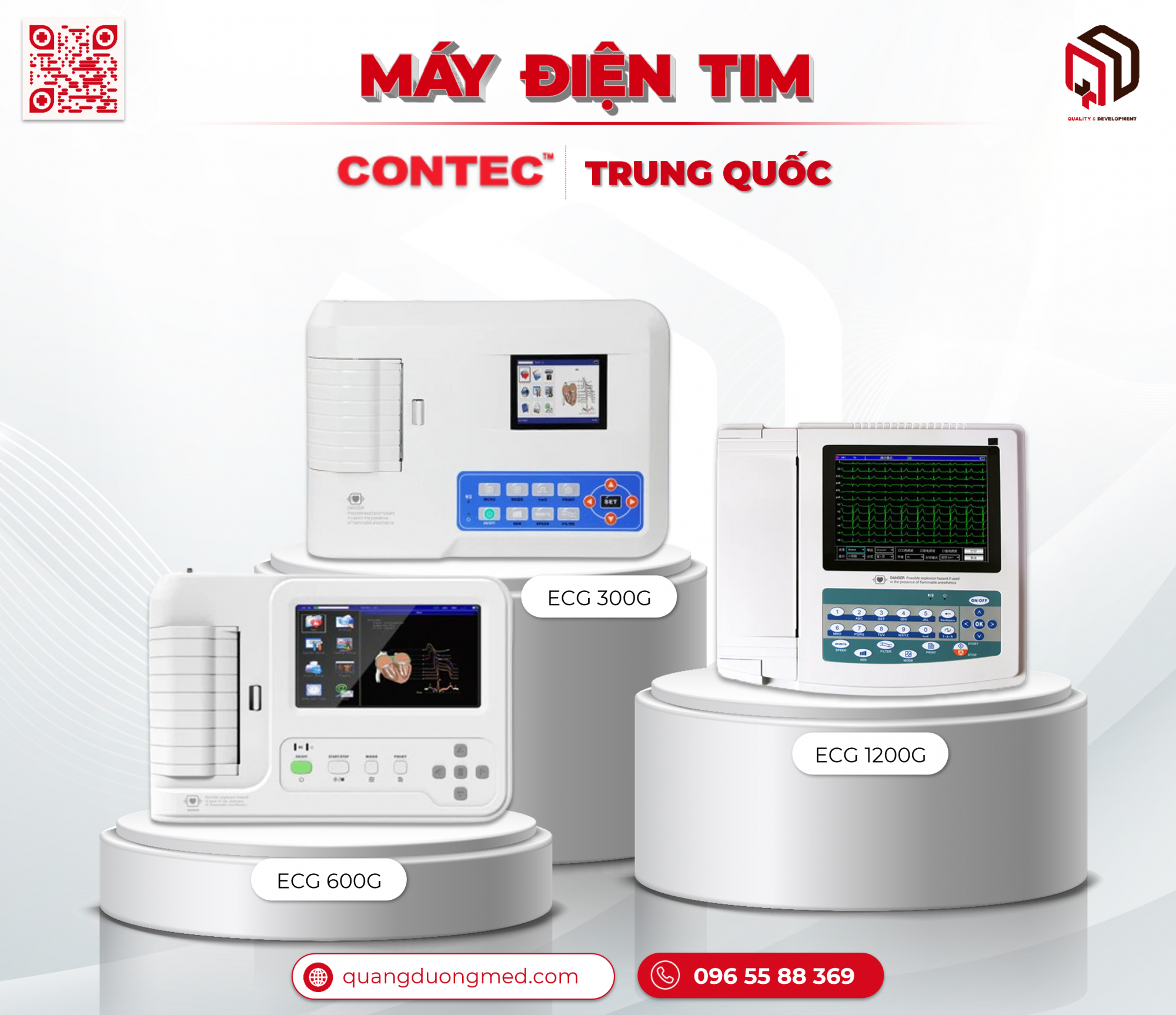 Vì sao nên lựa chọn máy đo điện tim Contec?