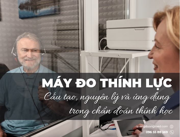 Máy đo thính lực là gì? Cấu tạo, nguyên lý và ứng dụng trong chẩn đoán thính học