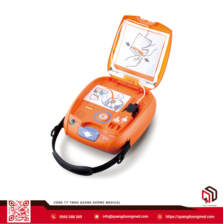 Máy phá rung tim tự động - AED-3100 - Nihon Kohden - Nhật Bản