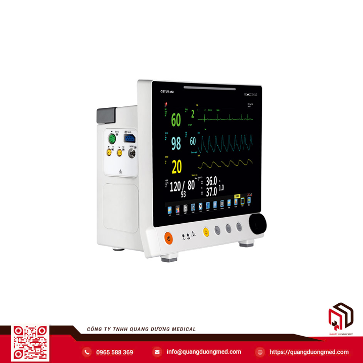 Monitor theo dõi bệnh nhân Cetus x12 - Axcent