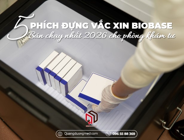 Đánh giá Top 5 phích đựng vắc xin Biobase bán chạy nhất 2026 cho phòng khám tư nhân 