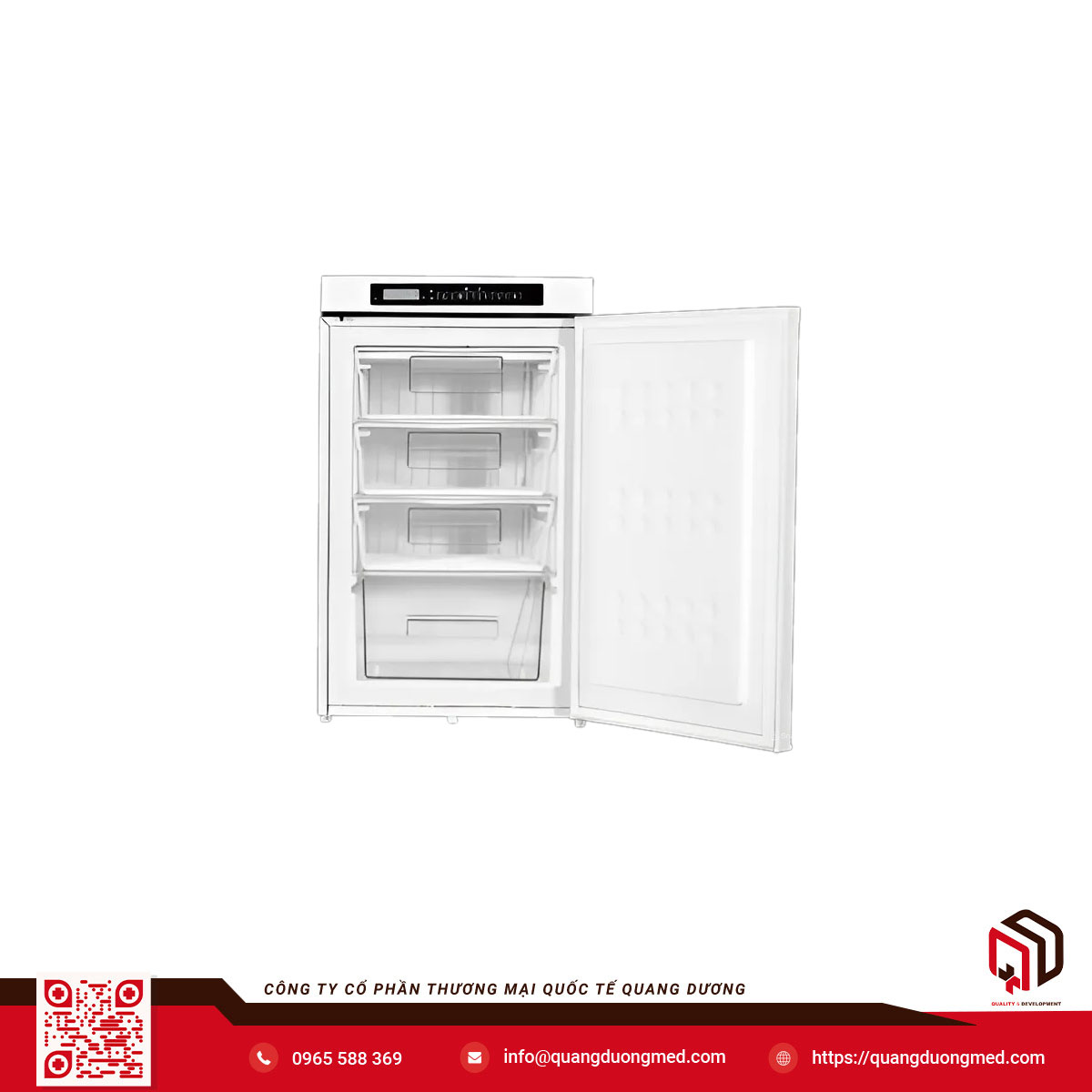 Khoang chứa tủ lạnh âm sâu MDF-25V100