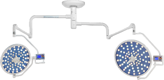 Đèn treo trần 2 nhánh chóa 700/700 - Model: KDLED700/700 -  Xuất xứ: Trung Quốc
