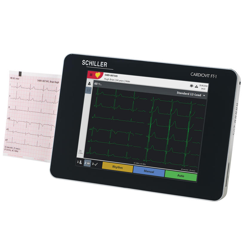 Thiết bị đo điện tim - Model: CARDIOVIT FT-1 - Hãng: Schiller AG - Xuất xứ: Thụy Sĩ