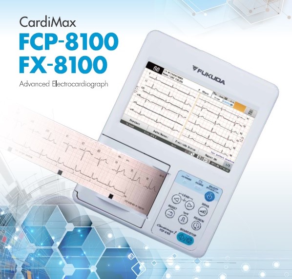 Máy điện tim - Model: FX-8100 - Xuất xứ: Nhật Bản