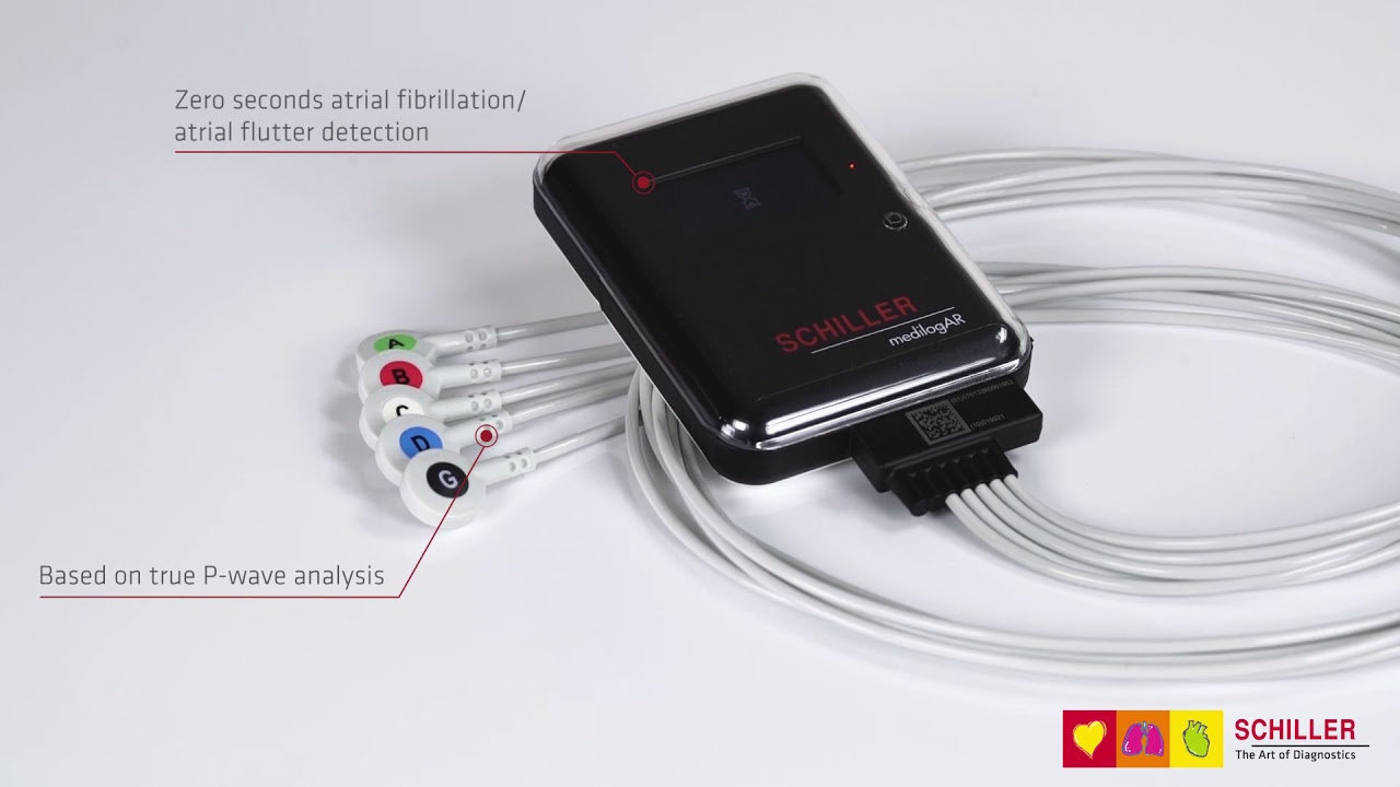 Holter điện tim - Model: medilogAR - Hãng sản xuất: Schiller AG - Xuất xứ: Thụy Sĩ