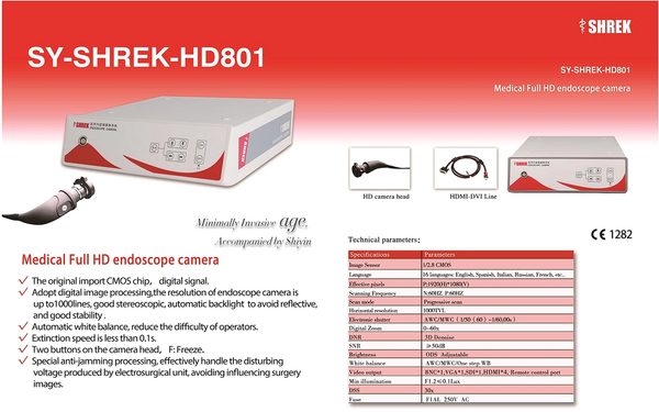 Máy nội soi tai mũi họng Trung Quốc SY-SHREK-HD801/L200